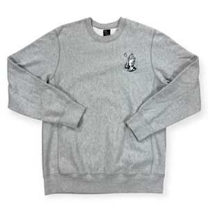 OVO October's Very Own Sweatshirt Drake Praying Hands #6 Crewneck Men's L Gray